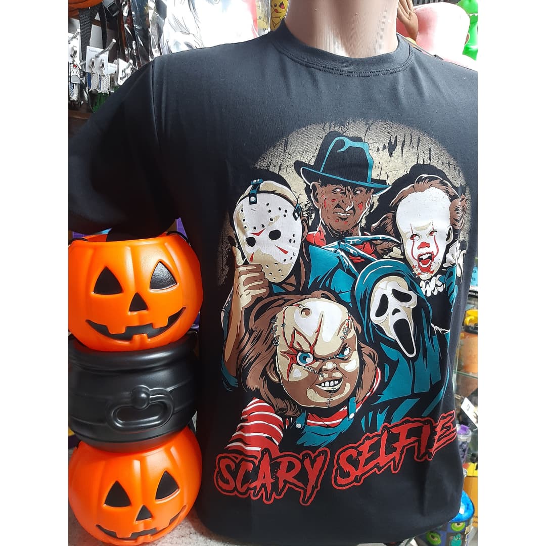 Camiseta Scary Selfie