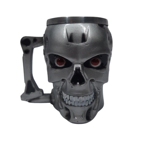 Caneca Geek 3D - T800 - Exterminador do Futuro.